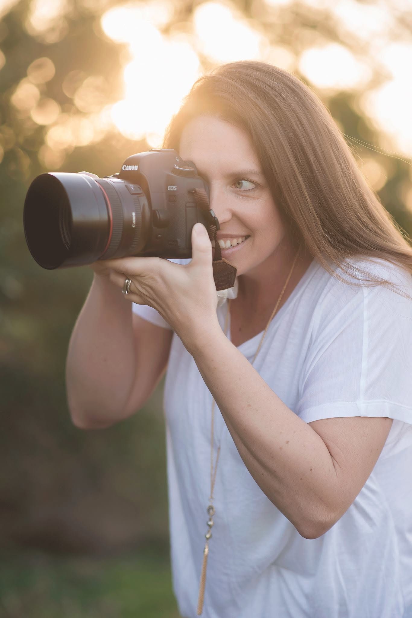Lindsay with her camera